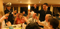 captain's party on yangtze cruise
