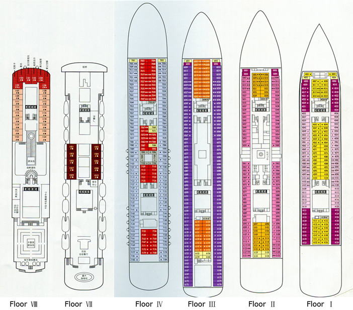 click to enlarge the deck plan